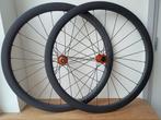 Aanbieding: Wielset Race Disc CL Erase Oranje Carbon 40mm, Fietsen en Brommers, Fietsonderdelen, Wiel, Racefiets, Nieuw, Ophalen of Verzenden