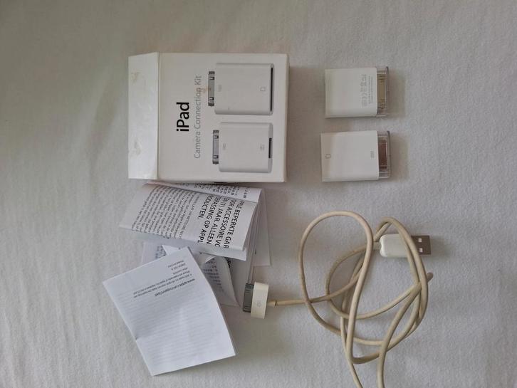 Apple iPad camera connection kit, Computers en Software, Apple iPads, Zo goed als nieuw, Ophalen of Verzenden