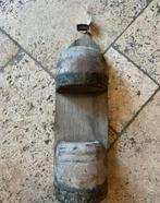 Hoffz houten muur potjes op stoere plank, muur decoratie, Ophalen of Verzenden, Nieuw