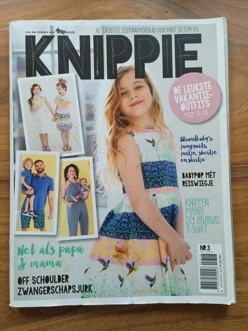 Knippie juni juli 2018 de leukste outfits, Hobby en Vrije tijd, Kledingpatronen, Gebruikt, Overige typen, Kind, Knippie, Ophalen of Verzenden