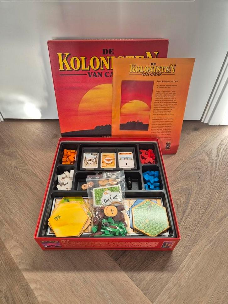 Kolonisten van Catan basisspel + 5/6 uitbreiding, Hobby en Vrije tijd, Gezelschapsspellen | Bordspellen, Zo goed als nieuw, Ophalen of Verzenden