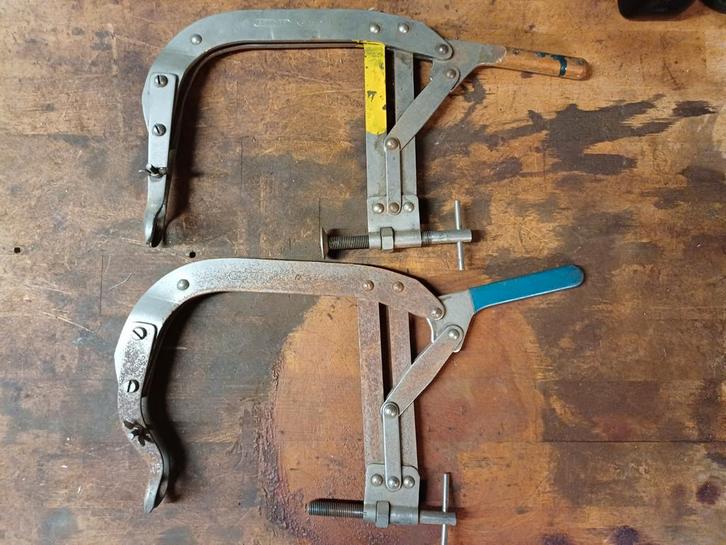 Gedore No. 128/2 klepveer spanner/ veertang, Doe-het-zelf en Verbouw, Gereedschap | Handgereedschap, Gebruikt, Ophalen of Verzenden