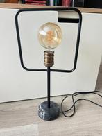 Tafellamp marmer, Huis en Inrichting, Lampen | Tafellampen, Ophalen of Verzenden, Gebruikt, Metaal, Minder dan 50 cm