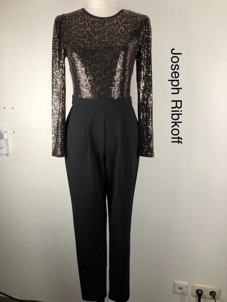 Joseph Ribkoff Jumpsuit  (mt: 34) 19,6/8142, Kleding | Dames, Jumpsuits, Zo goed als nieuw, Maat 34 (XS) of kleiner, Zwart, Ophalen of Verzenden