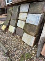 20m2 betonstenen, Doe-het-zelf en Verbouw, Metselstenen, Ophalen of Verzenden, Zo goed als nieuw, Bakstenen