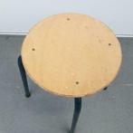 28 x houten kruk krukje hoogte 50 cm doorsnede 35 cm, 1 kruk, Ophalen of Verzenden, Nieuw