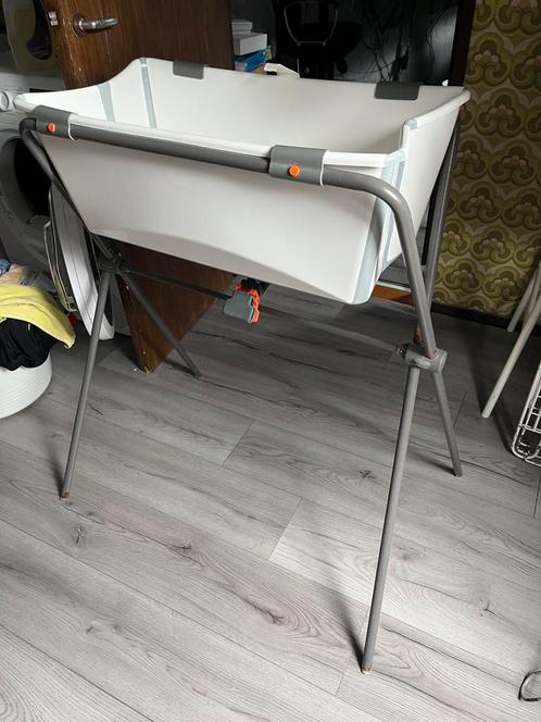 Stokke flexi bath met standaard, Kinderen en Baby's, Badjes en Verzorging, Gebruikt, Badje, Overige merken, Standaard, Ophalen