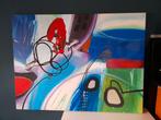 modern kleurrijk schilderij van Jack Soro, Ophalen
