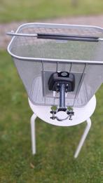 Te koop fietsmand en klickadapters, Ophalen of Verzenden