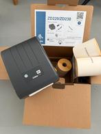 Zebra ZD220 labelprinter (voor oa DHL UPS PostNL) + 3 rollen, Computers en Software, Labelprinters, Ophalen of Verzenden, Zo goed als nieuw