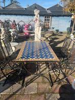 Mooie tuinset met 4stuks stoelen prijs " 125.00, Ophalen of Verzenden