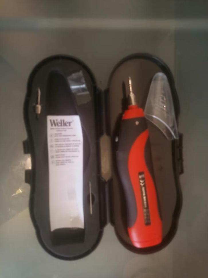 Weller portable soldeerbout, Hobby en Vrije tijd, Elektronica-componenten, Zo goed als nieuw, Ophalen of Verzenden