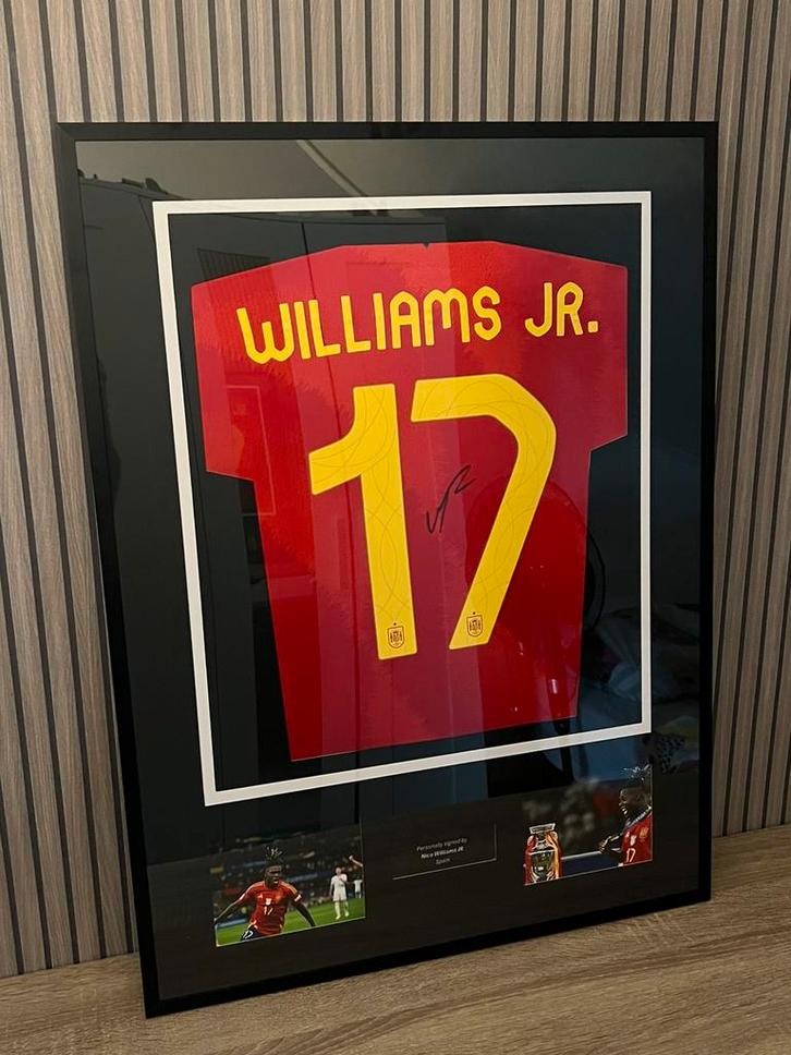 🚨Williams JR Spanje shirt incl Coa, Verzamelen, Sportartikelen en Voetbal, Zo goed als nieuw, Shirt, Buitenlandse clubs, Ophalen of Verzenden