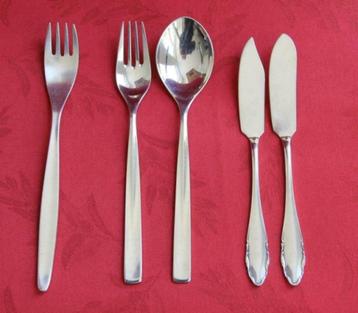 	Wmf patent 90, diverse verzilverde bestekdelen beschikbaar voor biedingen