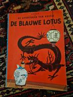 Kuifje - De Blauwe Lotus - 1946 - Softcover, Ophalen of Verzenden