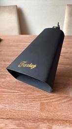 grote cowbell / zwart / + houder / met heldere volle klank, Muziek en Instrumenten, Ophalen of Verzenden, Zo goed als nieuw, Melodische percussie