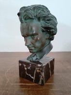Bronzen Beethoven buste., Antiek en Kunst, Ophalen of Verzenden