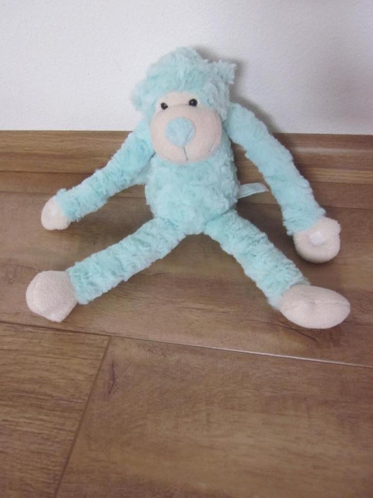 Funnies lichtgroen ruwharg pluche slinger slungel jungle aap, Kinderen en Baby's, Speelgoed | Knuffels en Pluche, Nieuw, Overige typen