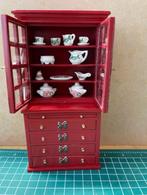 poppenhuis Kerstkast gevuld, Ophalen of Verzenden, Nieuw, Poppenhuis