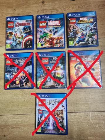 Lego games PS4 beschikbaar voor biedingen