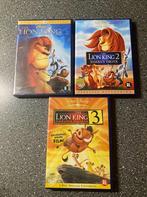 The Lion King Trilogy 1+2+3 - Disney (4-Disc), Cd's en Dvd's, Dvd's | Tekenfilms en Animatie, Ophalen of Verzenden, Tekenfilm