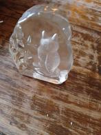 uil in glas, Antiek en Kunst, Ophalen of Verzenden