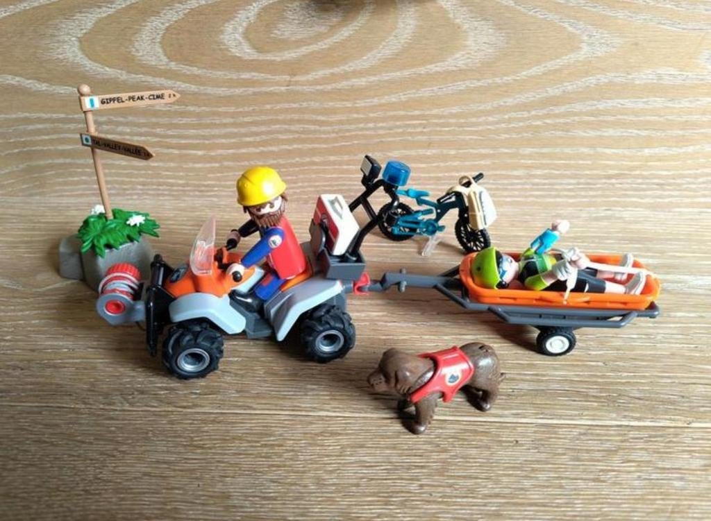 Playmobil Reddingsquad 70662 & Reddingswerkers 9128, Ophalen of Verzenden, Gebruikt, Complete set