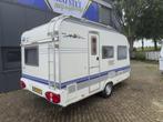 Hobby De luxe Easy 400 SF Met Voortent Zondag open, Caravans en Kamperen, Overige typen, Hobby, Bedrijf, 750 - 1000 kg