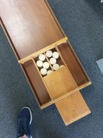 Tekoop  sjoelbak, Ophalen, Gebruikt