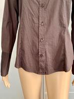 H155 Claudia Strater maat 36=S stretch blouse top bruin, Kleding | Dames, Blouses en Tunieken, Bruin, Ophalen of Verzenden, Zo goed als nieuw