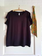 Dames T shirt Miss Etam, Maat 38/40 (M), Zwart, Ophalen of Verzenden, Zo goed als nieuw