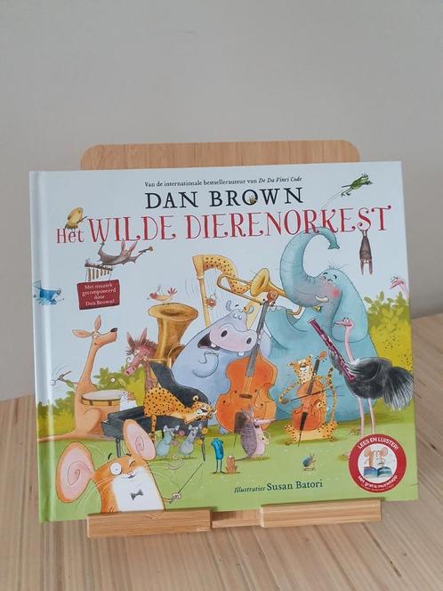 Dan Brown - Het wilde dierenorkest kinderboek boek kind, Boeken, Prentenboeken en Plaatjesalbums, Zo goed als nieuw, Ophalen of Verzenden