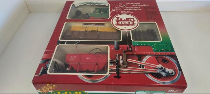 LGB 70415 Startset – Passagierstrein met Stoomloc – Schaal G, Hobby en Vrije tijd, Modeltreinen | Overige schalen, Zo goed als nieuw