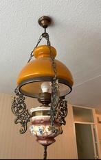 Vintage lamp hanglamp antiek retro petroleum look, Antiek en Kunst, Antiek | Lampen, Ophalen