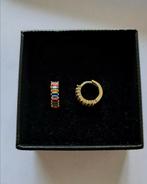 Rainbow in the Sky oorbellen van Anna + Nina Goudkleurig, Overige materialen, Hangers, Nieuw, Ophalen of Verzenden