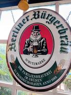 Berliner Bürgerbräu Emaille Reclamebord - Perfecte Staat, Antiek en Kunst, Antiek | Emaille, Ophalen