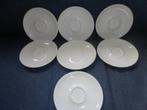 T.K. 7 Schoteltjes Wedgwood., Gebruikt, Ophalen of Verzenden, Wedgwood, Kop(pen) en/of Schotel(s)