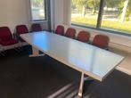 Grote vergadertafel met stoelen, Ophalen, Gebruikt, 100 tot 150 cm, 200 cm of meer
