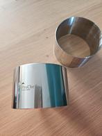 Prochef kookringen 9cm - 2 stuks, Ophalen of Verzenden, Zo goed als nieuw