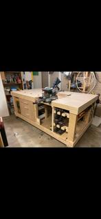 Verrijdbare werkbank multifunctioneel, Doe-het-zelf en Verbouw, Werkbanken, Ophalen, Gebruikt, 170 cm of meer