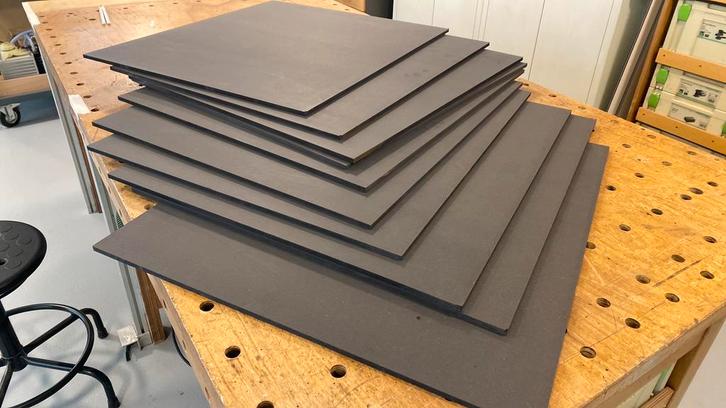 Stepcraft frees materiaal Finsa 9mm zwart MDF, Doe-het-zelf en Verbouw, Gereedschap | Boormachines, Nieuw, Overige typen, Ophalen of Verzenden