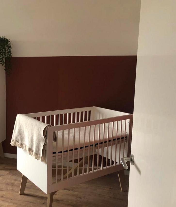 Ledikant kidsmill sixties 60x120, Kinderen en Baby's, Kinderkamer | Complete kinderkamers, Gebruikt, Jongetje of Meisje, Ophalen