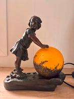 Vintage, Art de France tafellampje, Huis en Inrichting, Lampen | Tafellampen, Ophalen of Verzenden, Zo goed als nieuw, Art Deco stijl, vintage