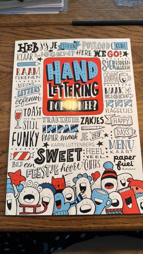 Handlettering – Doe je mee? (met illustraties van PaperFuel), Cd's en Dvd's, Vinyl | Jazz en Blues, Zo goed als nieuw, Jazz, 1980 tot heden