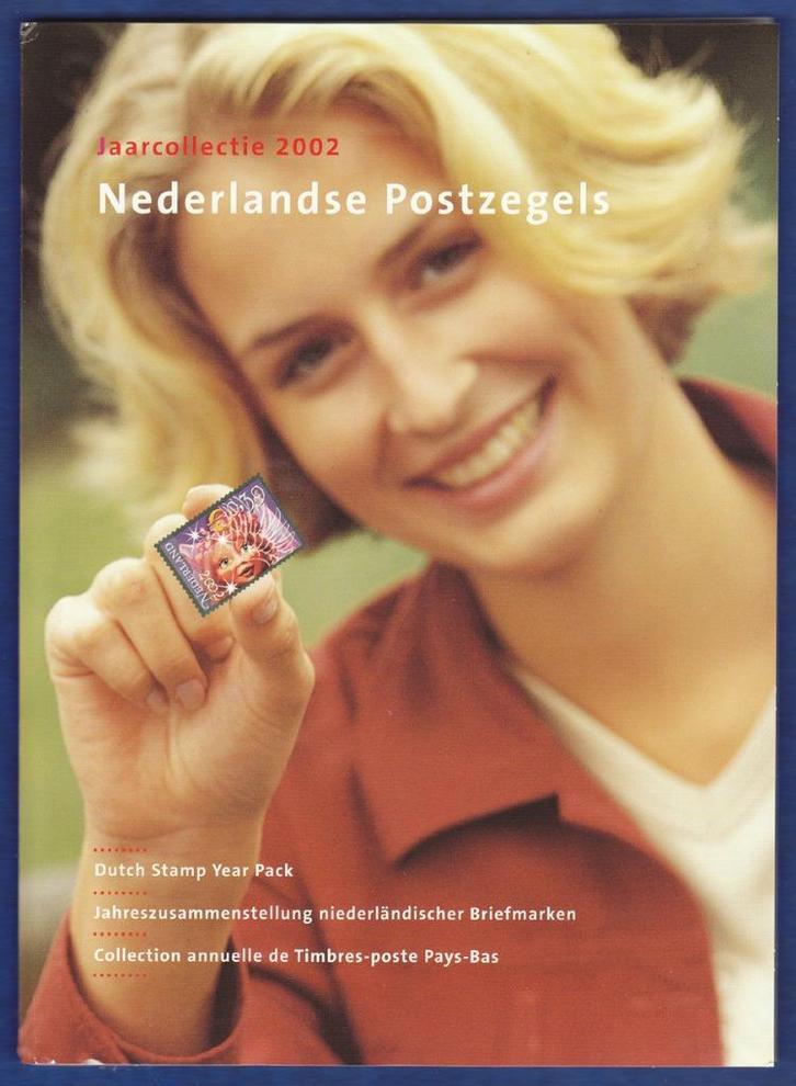 Jaarcollectie 2002 frankeergeldig nominaal €45.04 postfris, Postzegels en Munten, Postzegels | Nederland, Postfris, Na 1940, Verzenden