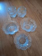 Vintage Finse Waxinelichthouders - 5 stuks, Overige materialen, Ophalen of Verzenden, Zo goed als nieuw, Kandelaar