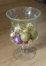 decoratie design vaas, glas, volgnr 7, Huis en Inrichting, Woonaccessoires | Vazen, Overige kleuren, Ophalen of Verzenden, Minder dan 50 cm