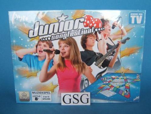 Junior songfestival nr. 07021-01 (Nieuw), Hobby en Vrije tijd, Gezelschapsspellen | Bordspellen, Nieuw, Ophalen of Verzenden