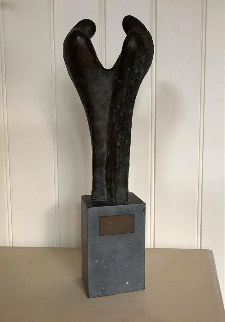 Bronzen Beeld 'Vruchtbare Samenwerking' - Van Pinxteren, Antiek en Kunst, Kunst | Beelden en Houtsnijwerken, Ophalen