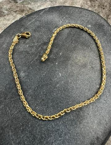 14K gouden armband beschikbaar voor biedingen